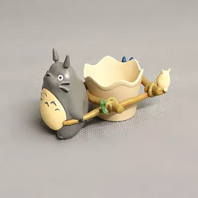 Mini Figure Cartoon Anime Studio Ghibli Anime My Neighbor Totoro Flower Pot • $12.99