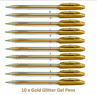 100 Gel Pen Set Pastel Shine Sparkled Glitter Gel Pens For Adult Colouring Book • £2.99