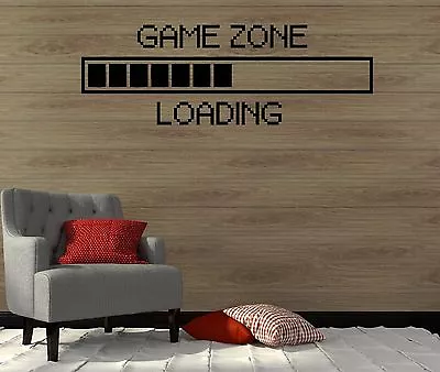 Wall Decal Game Zone Play Room Gamer Video Game Boy Art Vinyl Stickers (ig2747) • $49.99