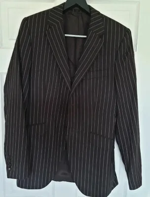 Holland Esquire Blazer Black Pin Stripe. Size 38/ Medium. Excellent Condition • £90