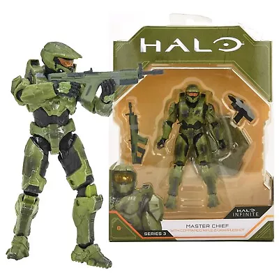 HALO Series 3 Master Chief Highly Articulated Action Figure Toys Gift Jazwares • $9.99