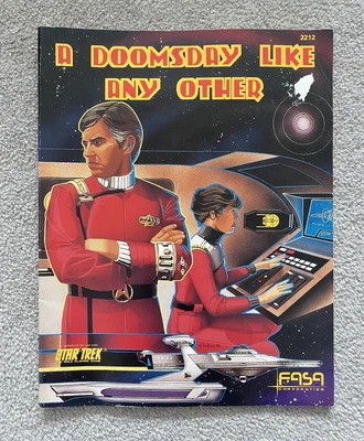 $14.71 • Buy Star Trek The Role Playing Game A Doomsday Like Any Other Adventure FASA 1986
