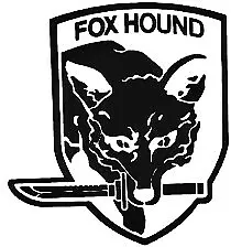 22  Large Metal Gear Solid Fox Hound Die Cut Vinyl Decal Sticker Video Game   • $24.99