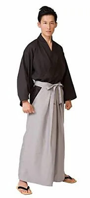 Japanese Men's Samurai Costume Jacket Hakama Set H180cm From Japan • $57