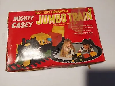 Vintage REMCO MIGHTY CASEY JUMBO TRAIN Set-4 Pieces Of Track-various Spare Parts • $35
