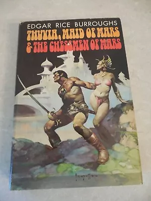 THUVIA MAID OF MARS & THE CHESSMEN OF MARS By EDGAR RICE BURROUGHS HB/DJ 1972! • $24.99