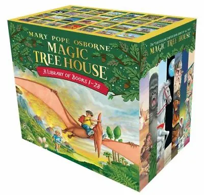 A Library Of Superkids Magic Tree House 1-28 Books Box Set • $49.99