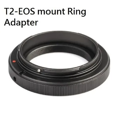 T2-EOS T2 Screw Thread Mount Lens To Canon EOS EF EF-S Camera Adapter UK Seller • £6.99