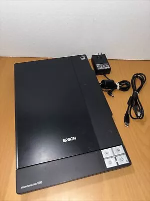 EPSON Perfection V30 Flatbed Scanner Photo Document With Power & Computer Cable • $49.95
