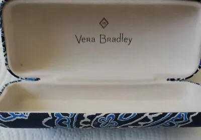 Vera Bradley Hard Shell Eyeglass Sunglass Case Blue  • $15
