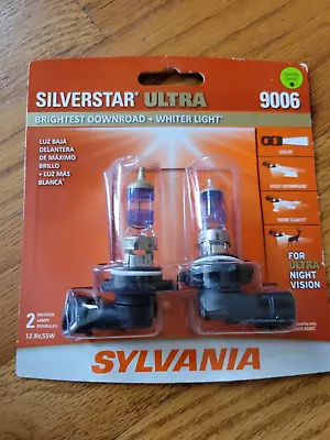 Sylvania Silverstar Ultra 9006 Halogen Headlight Bulb (2 Bulbs) • $29.98