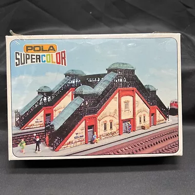 POLA N Scale 269 Supercolor  Covered Footbridge Factory Sealed • $10
