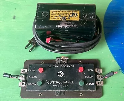 Prewar Louis Marx & Co. Toy Train Transformer 729 & Control Board • $4