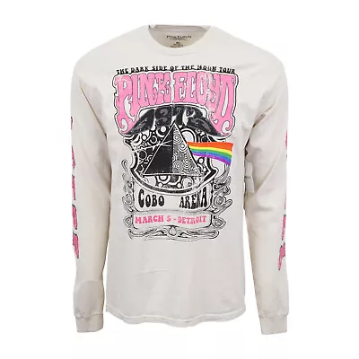 Pink Floyd Unisex 1973 Cobo Arena Tour Retro Vintage Long Sleeve Tee T-Shirt • $16.50