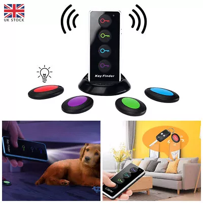 £15.88 • Buy 4 In 1 Wireless RF Item Locator Key Tracker Purse Pet Phone Finder Anti-lost UK