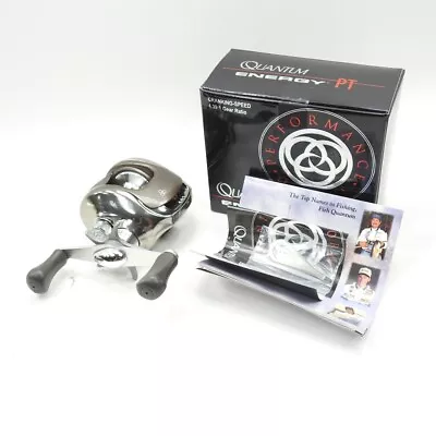 Quantum Energy E640PT Baitcasting Reel. W/ Box. Made In Japan. (A) • $145