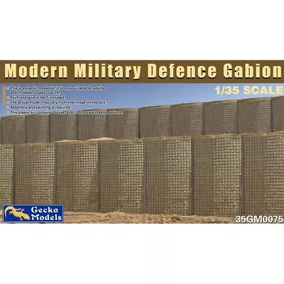 Gecko Models 35GM0075 1/35 Modern Military Sand Gabion • $17.98