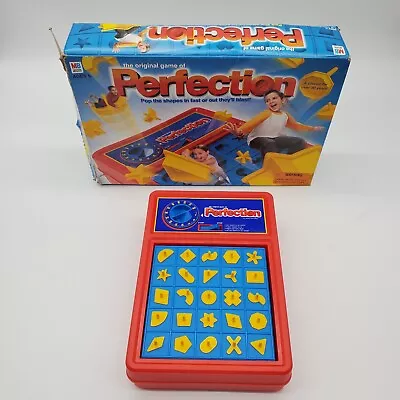 Perfection Pop Up Shapes Timer Milton Bradley Complete With Box Vintage 2003  • $18.95