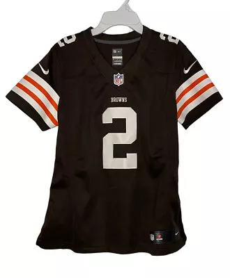 Womens Nike Cleveland Browns Jersey Manziel #2 On Field Jersey Medium NFL • $20