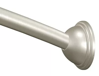 Sealed New Moen CSR2160BN 54  - 72  Adjustable Curved Shower Rod Brushed Nickel • $35.25