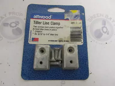 8043-3 Attwood Marine Tiller Line Clamp 3/16  To 1/4  • $10.66