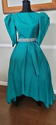 Vintage 1970s Evening Dress With Original Detachable Belt • $72