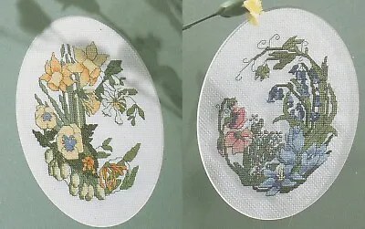 Spring Flowers Daffodil Bluebell Cross Stitch Charts DMC Anchor Thread Numbers • £1.95