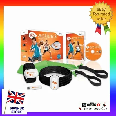 Wii EA Sports Active 2 Personal Trainer - Boxed Complete And In Good Condition • £19.95