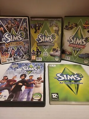 £9.99 • Buy The Sims 3 PC Bundle. Ambitions, Fast Lane, Design & High Tech