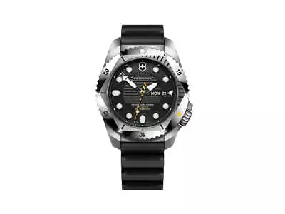 Victorinox Dive Pro Automatic Watch Black 43 Mm 30 Atm Day V241994 • $1385