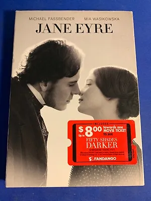 Jane Eyre (DVD) W/Michael Fassbender…..w/slip Cover………….....BRAND NEW & SEALED! • $5.99