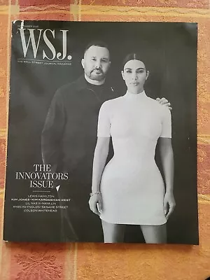 WSJ Magazine Innovators Issue Kim Kardashian Cover  November 2021 New Free Ship • $12