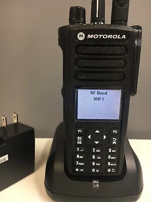 Motorola XPR7550 VHF 136-174MHz 5w DMR Radio AAH56JDN9KA1AN AES OTAR BLUETOOTH • $625