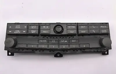 OEM 04-08 Nissan Maxima Audio Radio Navigation Control Switch Module Panel Gray • $89