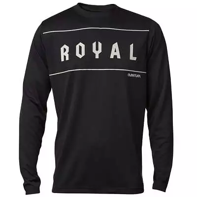 Royal Quantum Long Sleeve MTB Jersey - Black - 2022 • $24.99