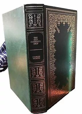 THE OLD CURIOSITY SHOP DICKENS GUILD Publishing1979 Green Leather Hardback V.G. • £6.50