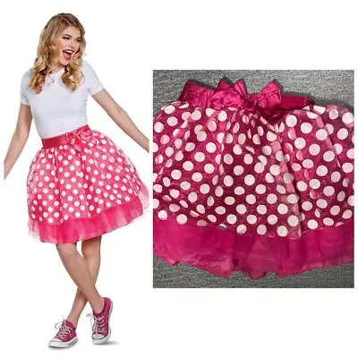 Adult Women Disney Minnie Mouse Skirt Costume • $9.99