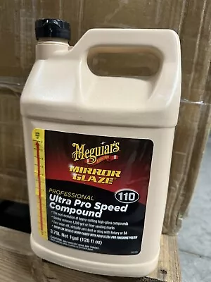 Meguiars Mirror Glaze Ultra Pro Speed Compound M110 - 1gal • $81.99