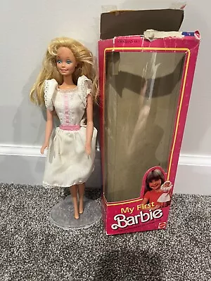 1984 My First Barbie Doll Mattel #1875 Vintage *READ* • $19