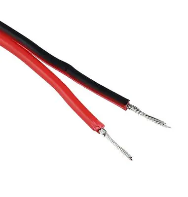 £3.49 • Buy Red/Black 2-Pin 26AWG Copper Stranded Wire Cable 7/0.16mm LED Strips Lights