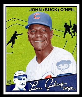 $0.99 • Buy 1934 Goudey  Buck O'neil Card Personally Made  Mt