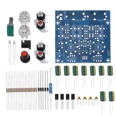 6Z1P Tube Fever Pre Amplifier Buffer DIY Kit 12v PSU And 2 USSR Vintage Valves • £24.99