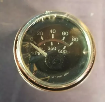 Murphy EG21P-80-24-B Electric Pressure Gauge Stainless 05702386 0-80PSI 24VDC • $28