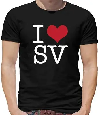 I Heart SV Mens T-Shirt - Vettel - Driver - Racer - Formula - Racing • $17.20