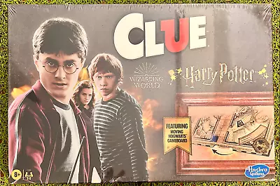 NIB Hasbro Clue Wizarding World Harry Potter Edition Mystery Board Game Sealed • $26.99