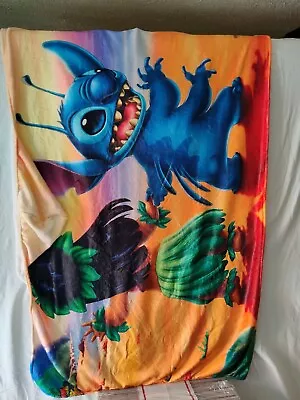 $25 • Buy Lilo And Stitch Hooded Throw Blanket 60” X 40”. Cozy
