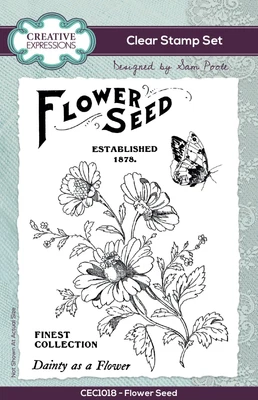 £7.99 • Buy Creative Expressions Sam Poole Choice Of Unmounted Clear A5 Stamps - 2023