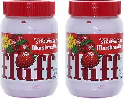 Strawberry Flavor Marshmallow Fluff 213g (Pack Of 2) • £11.49