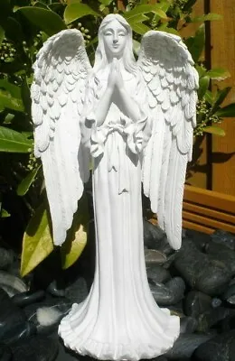 Guardian Angel Praying Statue  20cm Tall Memorial Figurine  Gift Boxed • £13.50