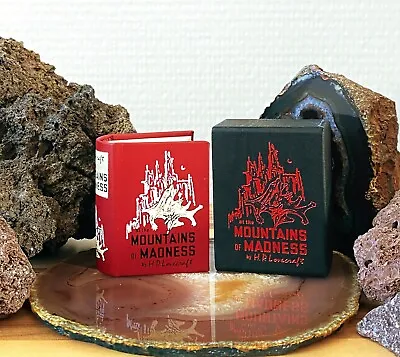 MINIATURE BOOK   H. P. Lovecraft  At The Mountains Of Madness  • $29